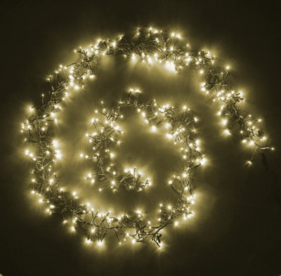Christow Christmas Star Rope Light Flashing LED Outdoor Wall Decoration 65cm