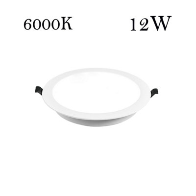 Warm White Modern LED Recessed Ceiling Round Panel DownLight