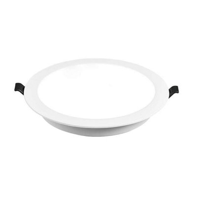 Warm White Modern LED Recessed Ceiling Round Panel DownLight