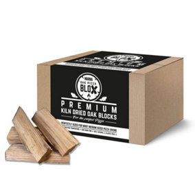 Warma Kiln Dried Hardwood Portable Oven Fuel Fire Logs Oak Wood Pizza Blox 1 x Pack