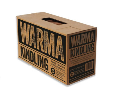Warma Premium kindling Wood Kiln Dried BBQ Fire Burner 3kg