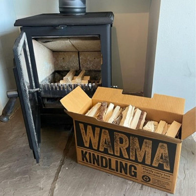 Warma Premium kindling Wood Kiln Dried BBQ Fire Burner 3kg - 6