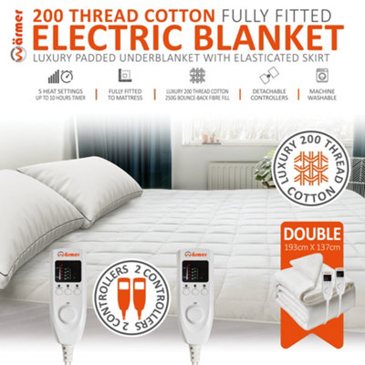 B&q electric online blanket