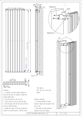 Warmhaus Draco Flat profile double panel Horizontal radiator in anthracite 600 (h) x 767 (w)