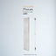 Warmhaus PISCES Flat profile double panel vertical radiator in white 1600 (h) x 218 (w)