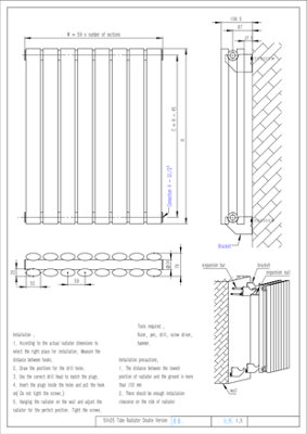 Warmhaus Vela Elips profile double panel horizontal radiator in white ...