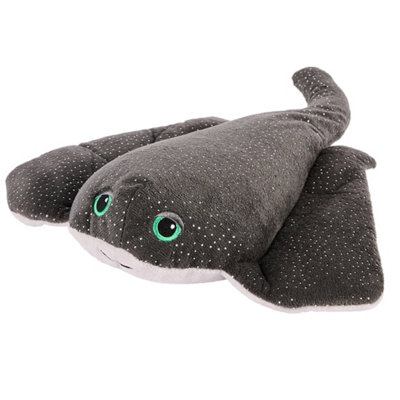 Warmies Plush Manta Ray Microwavable Weighted Teddy, Lavender Scented ...
