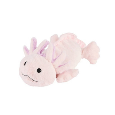 Warmies Plush Pink Axolotl Microwavable Weighted Teddy, Lavender