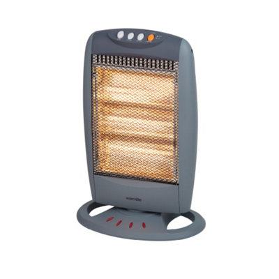 Warmlite WL42005 1200w Grey Halogen Heater