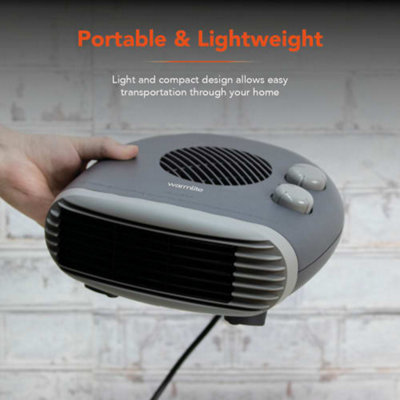 Warmlite WL44004DT 2000W Flat Fan Heater - 7