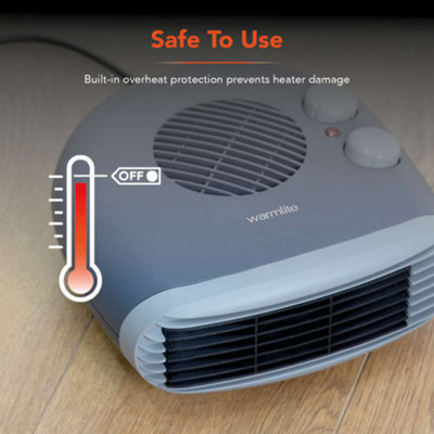 Warmlite WL44004DT 2000W Flat Fan Heater - 8