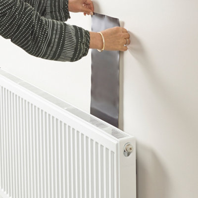 warmroom Magnetic Radiator Heat Reflector Foil 195mm x 500mm 6 Pack