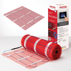Warmup 1m² Electric Underfloor Heating Sticky Mat