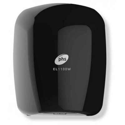 Warner Howard PHS EL1100 Hand Dryer - Black - 091229