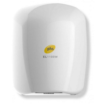 Warner Howard PHS EL1100W Hand Dryer - White 091227