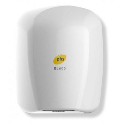 Warner Howard PHS EL600 Hand Dryer - White - 091183