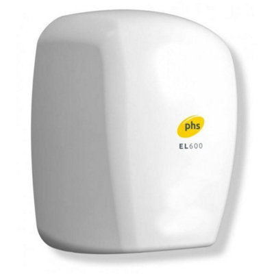 Warner Howard PHS EL600 Hand Dryer - White - 091183