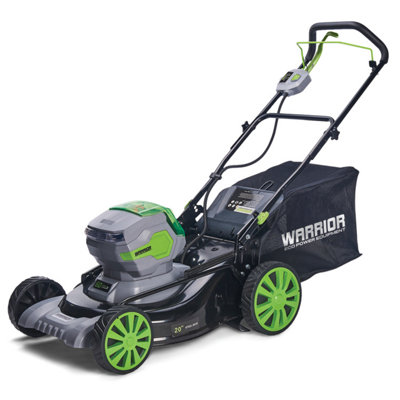 Eco battery powered online lawn mower