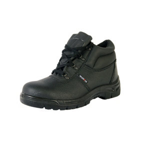 Warrior Mens Chukka Work Safety Boots Black (8)