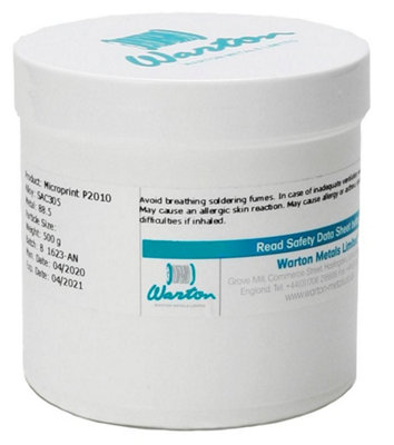 WARTON - Microprint P2010 No Clean, Lead Free Solder Paste, 15-32um ...