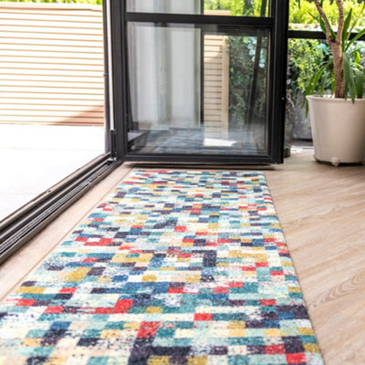 Wash+Dry Design Rug Mosaic 60x180