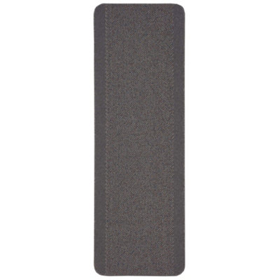 Washable Designer Rugs & Mats Bordered Design in Dark Grey  110D