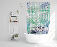 Washed Up Blue (Shower Curtain) / Default Title