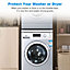 Washing Machine Stacking Kit Protect Washer and Dryer W 607 x D 540 x H 75 mm