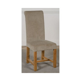 Washington Grey Fabric Dining Chairs for Dining Room or Kitchen