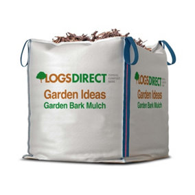 Waste Bark Long Lasting Weed Suppressor Garden Landscaping Decorative Mulch Dumpy Bag