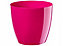 Waste Paper Basket Dust Bin Round Plastic Step Office Bathroom Pink 23cm