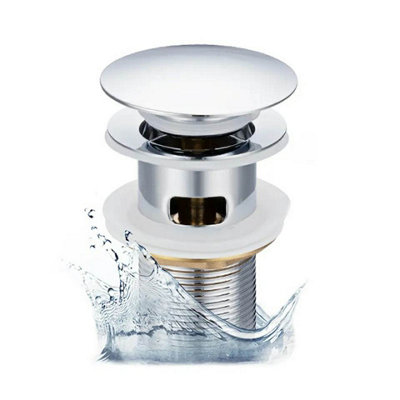 Wastes Chrome Slotted Flip Top Basin Price Comparisons | Compare The Build
