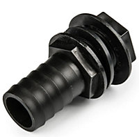Water Butt Connector Adapter Tank Fitting Straight 3/4" to 25mm