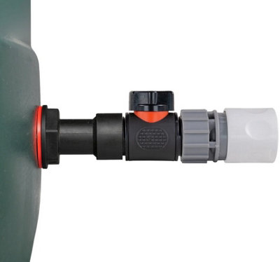 Water Butt Extension Kit with Valve and Drill Bit Set Rain Tank ...