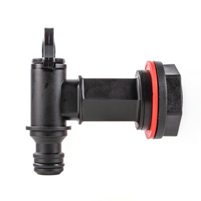 Water butt/rain barrel/water tank outlet tap with nut and washer requires a 26mm hole - 4