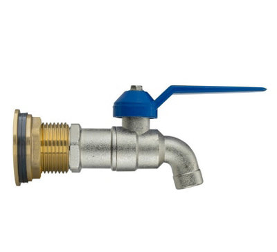 Water Butt Replacement Tap + Drill Bit BRASS 3/4