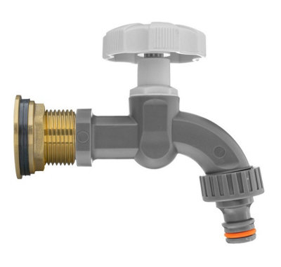 Water Butt Replacement Tap + Drill Bit BRASS 3/4