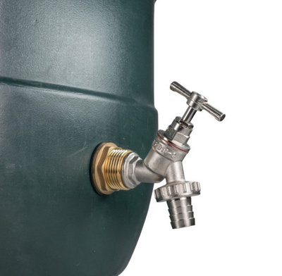 Water Butt Replacement Tap + Drill Bit BRASS 3/4