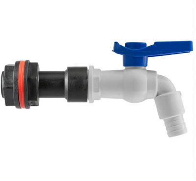 Water Butt Replacement Tap Extension Kit + Drill bit Lever Bib Outlet ...