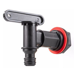 Water Butt Tap Adapter Plastic Barrel Hozelock Fitting Rain Nozzle 3/4"