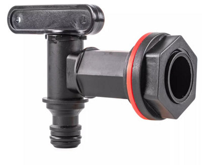 Water Butt Tap Adapter Plastic Barrel Hozelock Fitting Rain Nozzle 3/4" - 3