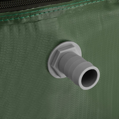 Water Butt - tap and overflow protection, foldable weather resistant - 380 L