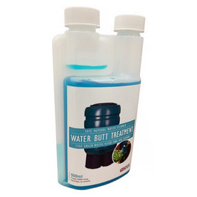 Water Butt Treatment Cleaner UV Blocker Stop Green Water, Algae & Bad Odours Safe Natural Water Cleaner Wildlife Friendly