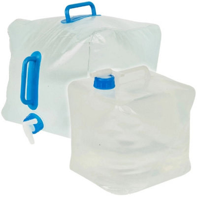Water Container 10L Collapsible – Portable PE Water Jug With Spigot, For Camping, Hiking, Vehicle Use Water Jugs