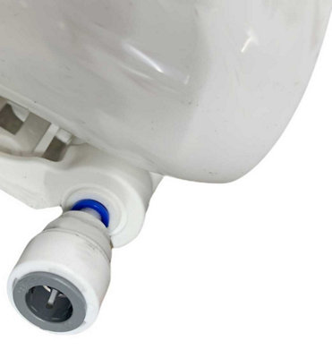 Water Filter 10" Cartridge Housing 6mm 10mm for Boiling Hot Water Tap +2 Filters - 5