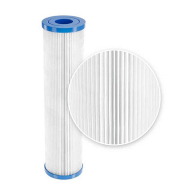 Water Filter Cartridge 10 Inch Pleated 5 Microns Sediment Replacement ...