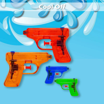 Water Gun Pistol Set of 2 Colour Varies Outdoor Pool