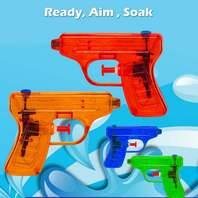 Water Gun Pistol Set of 2 Colour Varies Outdoor Pool