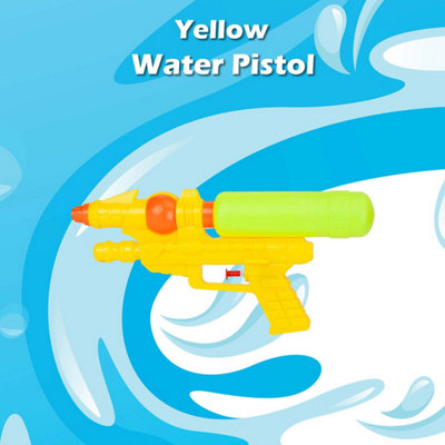 Water Gun Pistol Water Guns Adults Kids Outdoor 12cm x 26cm Yellow X 1