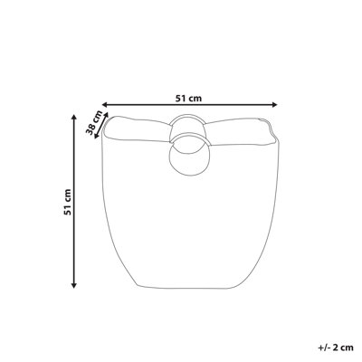 Water Hyacinth Basket Natural WASHUK - 3